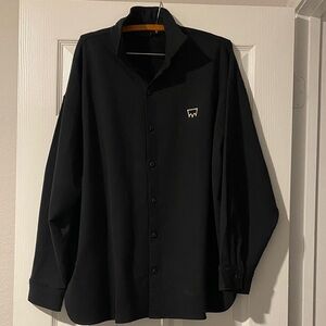 Levi's Black Casual Button-Down Shirt